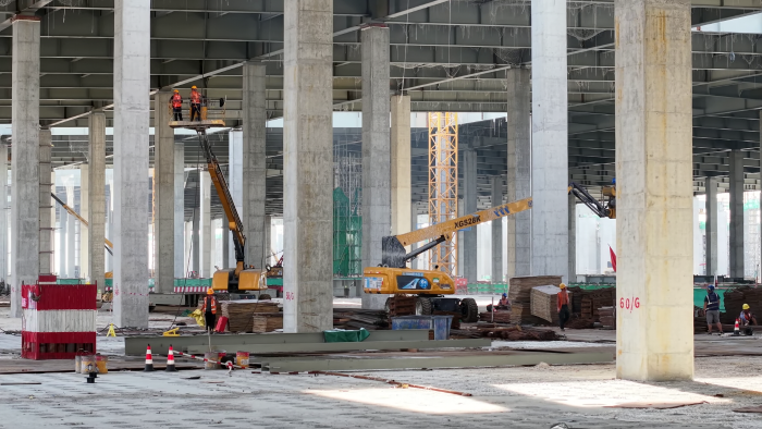 “超级工厂” 大显身手！徐工高空作业平台助力合肥新坐标建设