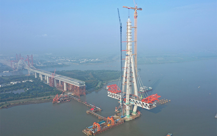 你好，“常泰”，徐工助力世界级桥梁工程建设！