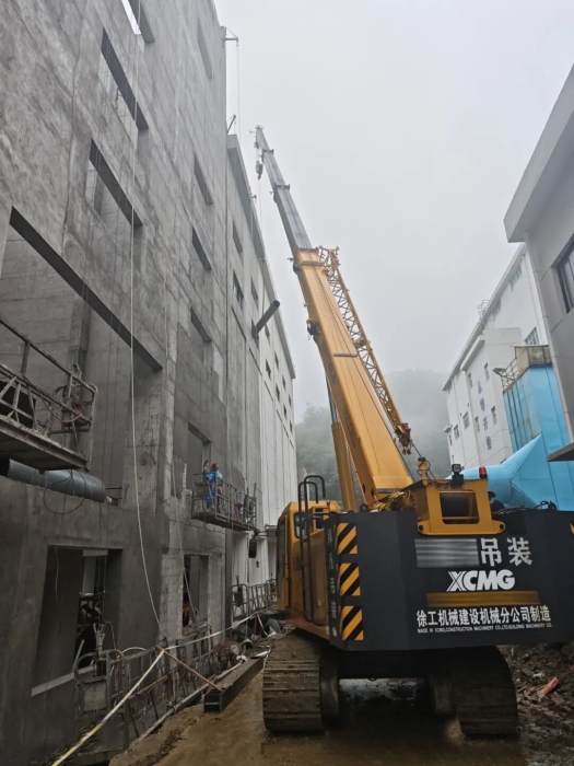5米窄缝显神威！请看XGTC30L5助力破解“灰尘围城”！