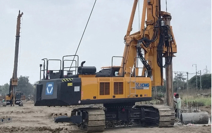 “要成功，选徐工”！南亚客户这样评价徐工旋挖钻机